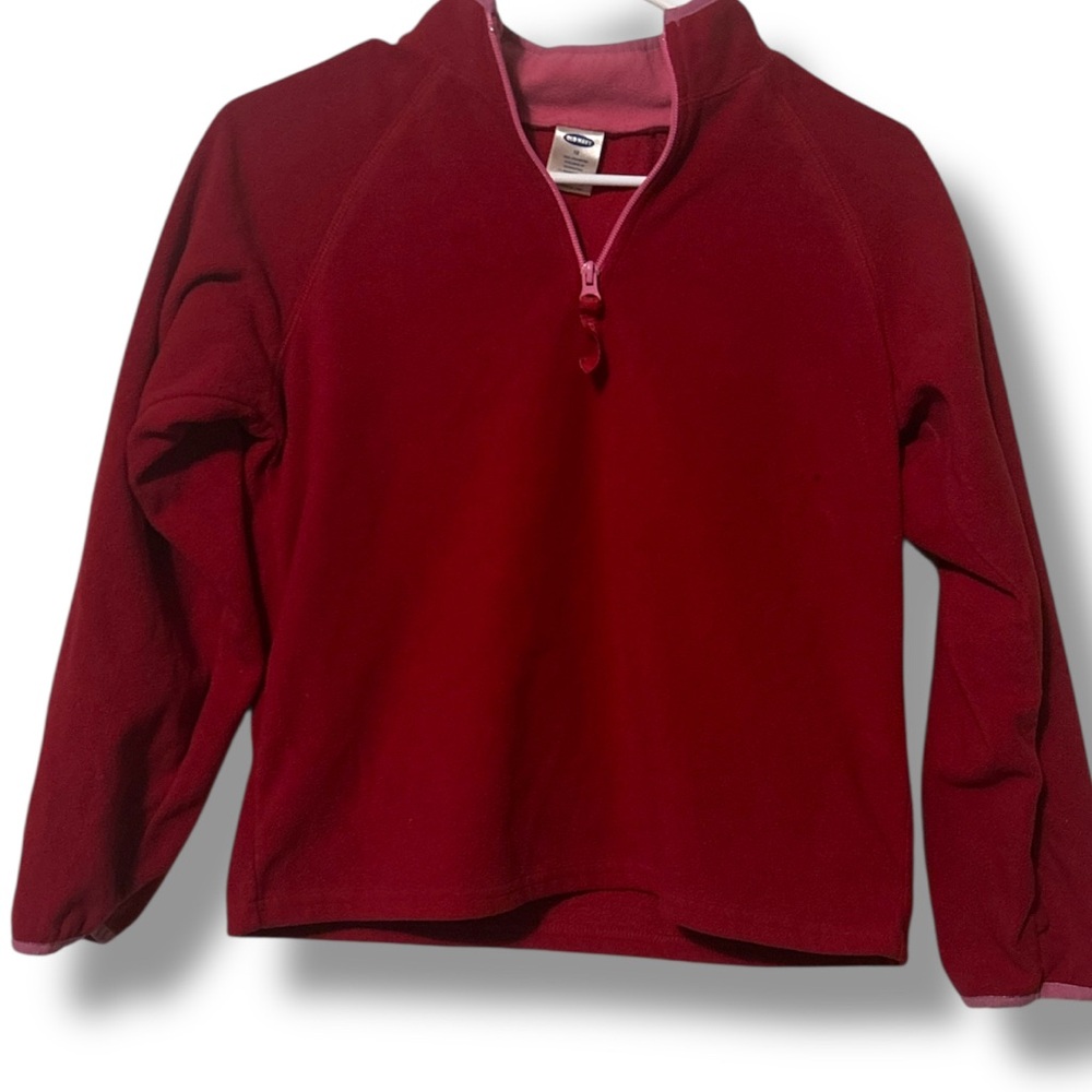 Old Navy Red Sweatshirt Hoodie